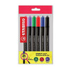 Marc. Permanente, Cappi, Punta Redonda, M 1.0 mm, Pack x 6 Unds. 6 Colores Surtidos